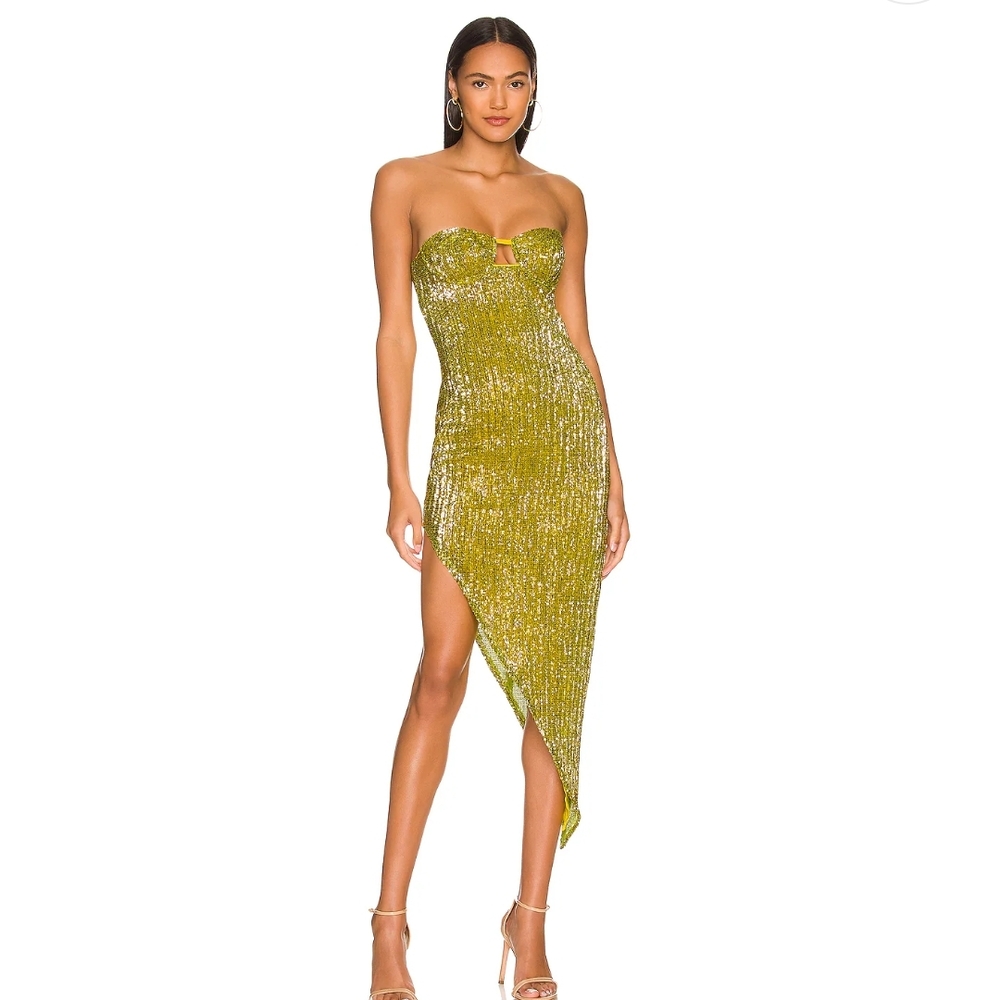 NWT camila coelho mackenzie midi dress